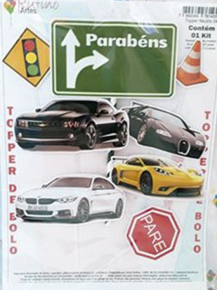 bolo carros com topper  Bolo carros, Bolo de aniversário de carros, Bolo  de carro