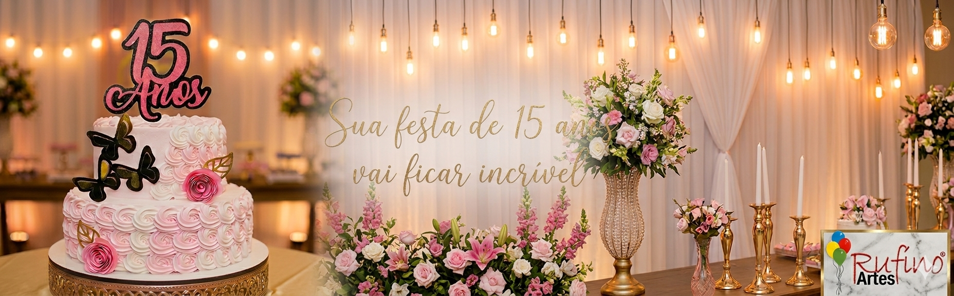 Festa de 15 anos - Artes Rufino®